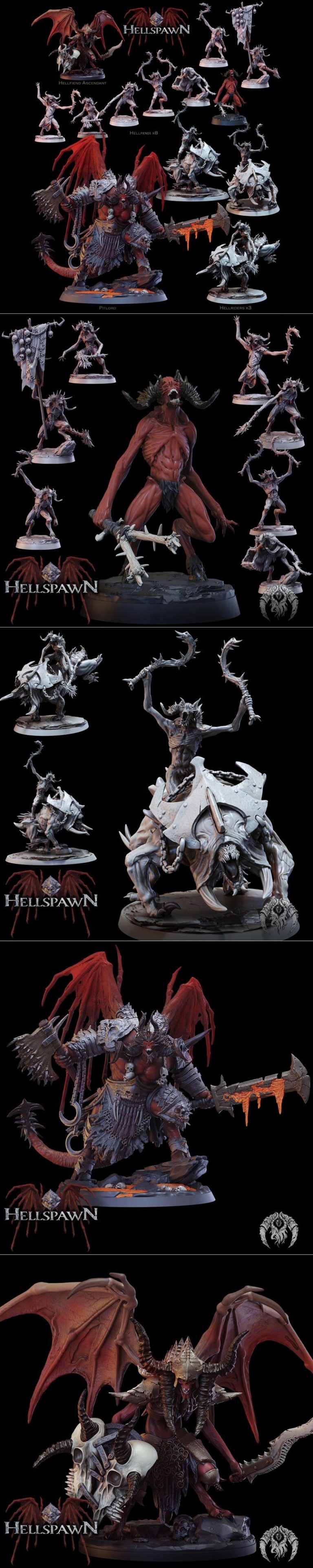 Desire FX 3d models | Bestiarum Miniatures – Hellspawn – 3D Print Model STL