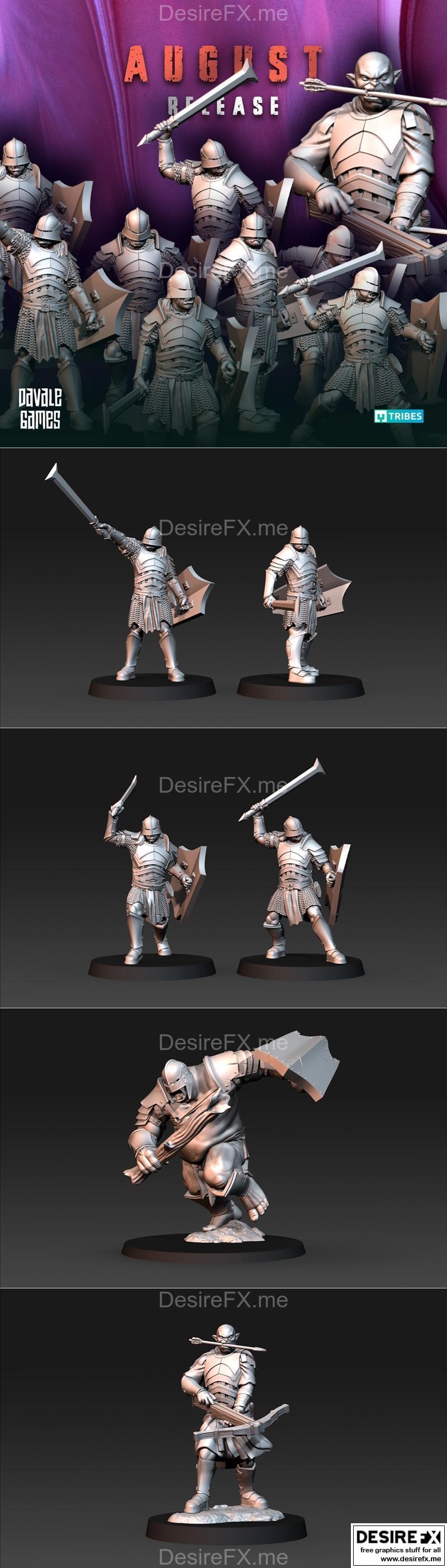 Desire FX 3d models | Davale Games August 2023 – 3D Print Model STL