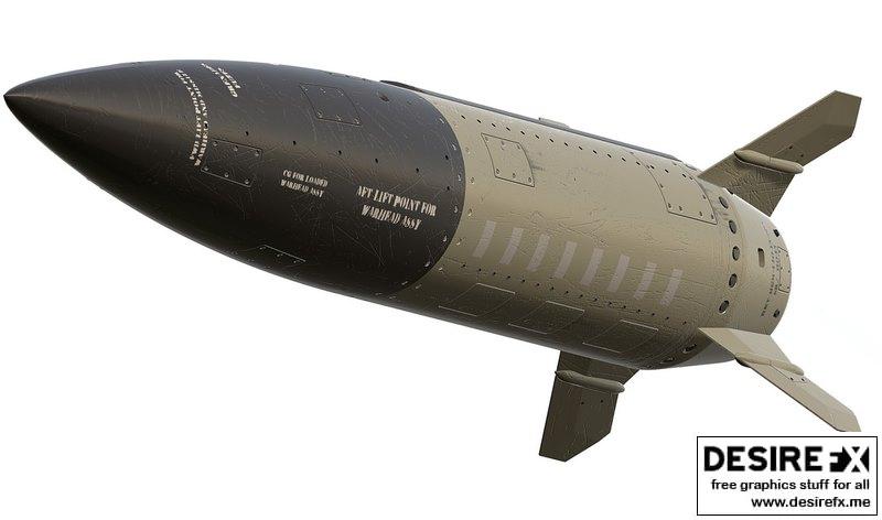 Desire FX 3d models | Lockheed Martin MGM-140 ATACMS missile