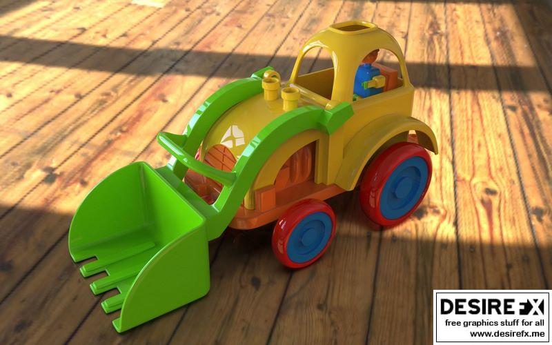 Toy Loder Model Desire FX 3d models | 3D print Ready toy loader 3D model