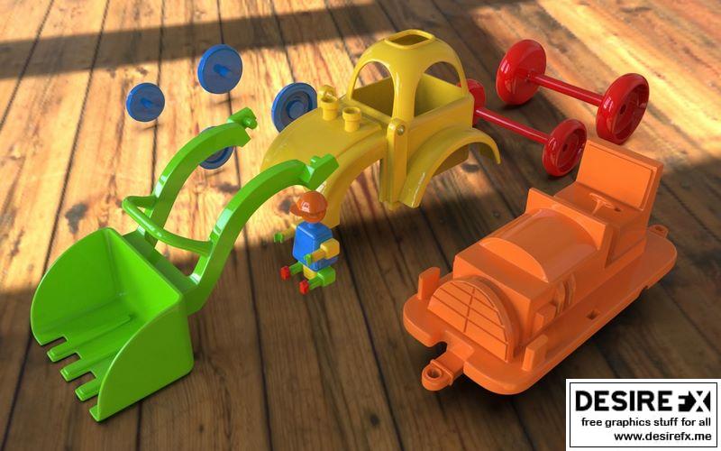 Toy Loder Model Desire FX 3d models | 3D print Ready toy loader 3D model