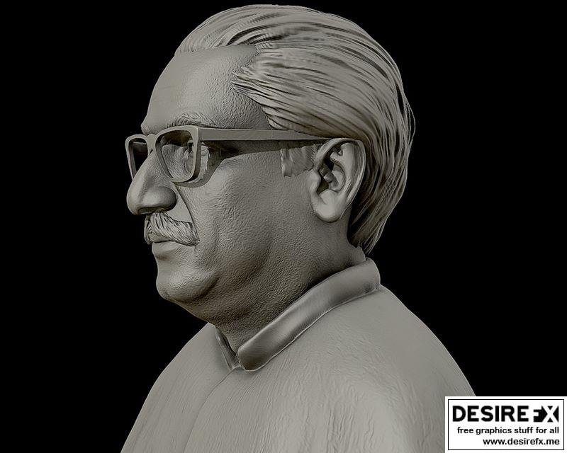 Desire FX 3d models | Sheikh Mujibur Rahman first president and prime ...