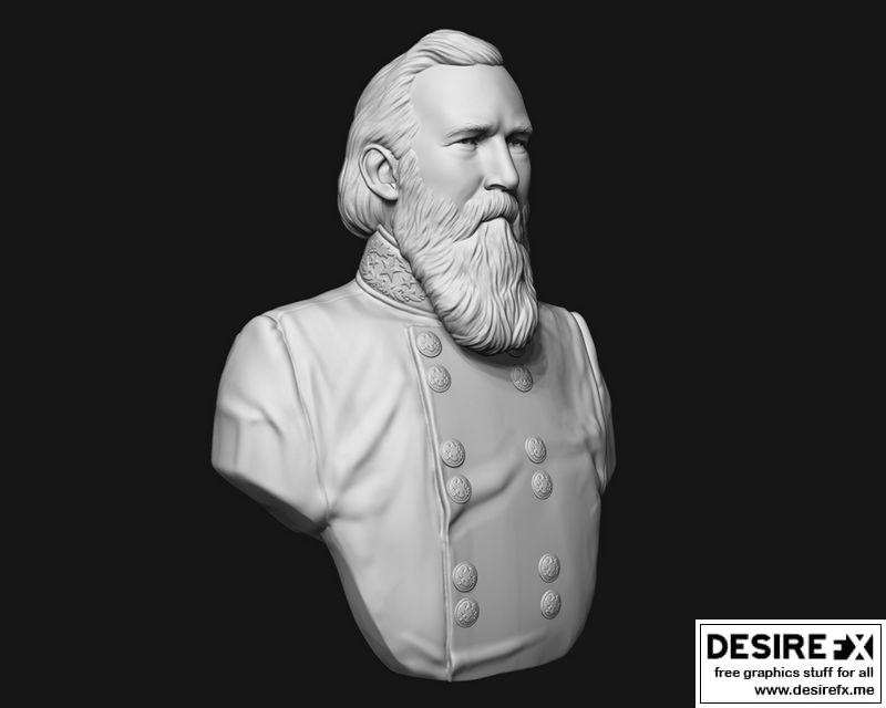 Desire FX 3d models | General James Longstreet Confederate generals ...