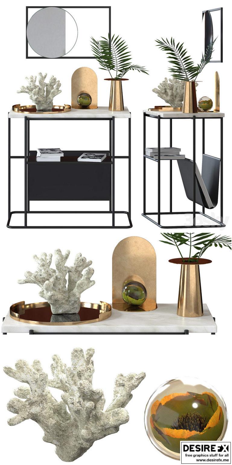 Desire FX 3d models | BoConcept decor set 2 – 3D Model