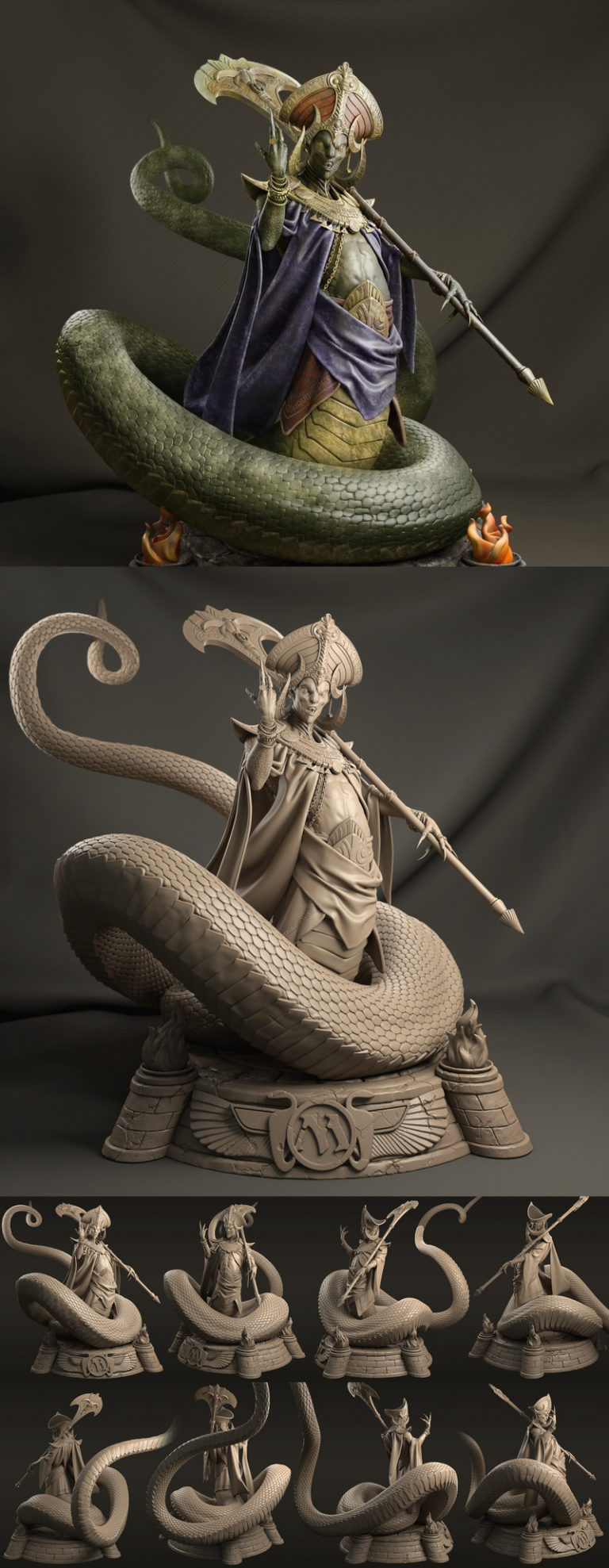 Desire FX 3d models | Sidisi Brood Tyrant – Magic The Challenge – 3D ...