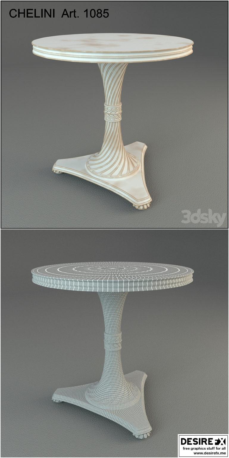 Desire FX 3d models | Table Chelini – 3D Model