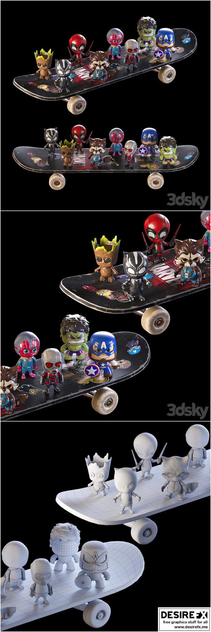 Desire FX 3d models | Toys MARVEL – 3D Model