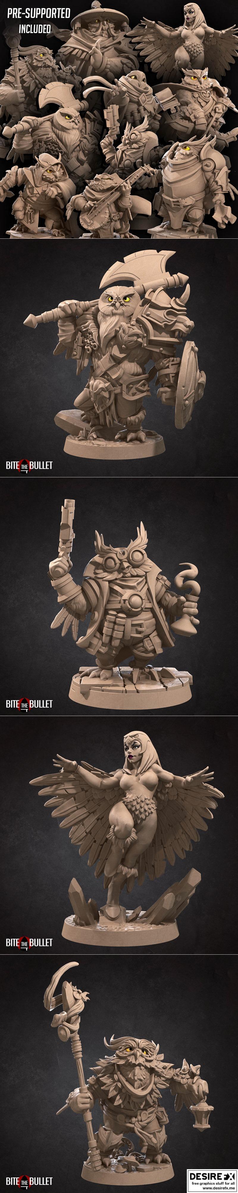 Desire FX 3d models | Bite the Bullet – Owlfolk August 2023 – 3D Print ...