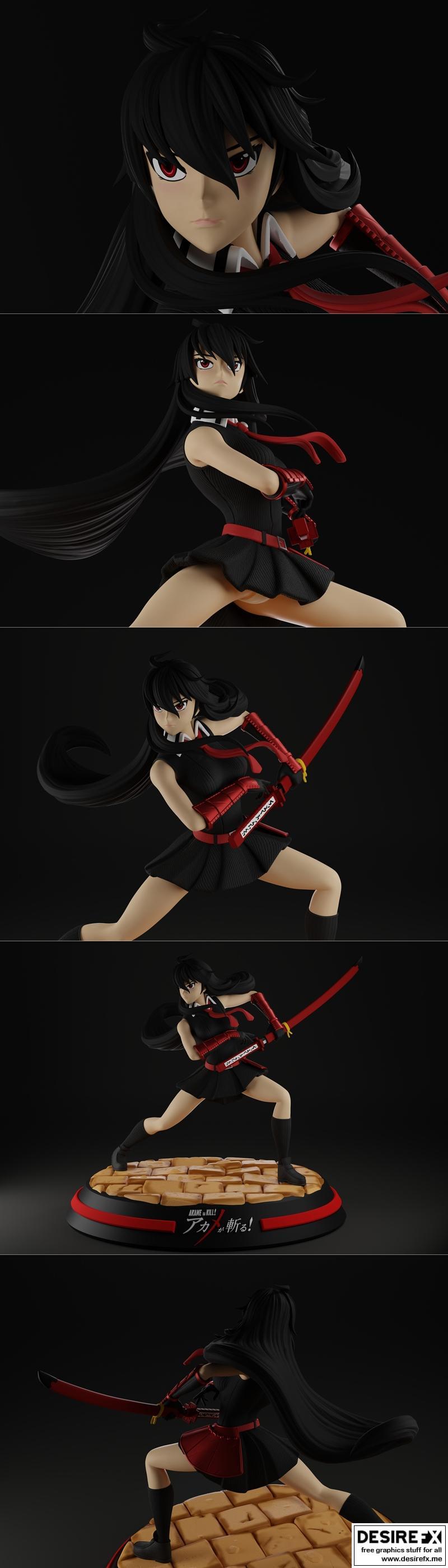 3D file Leone Akame Ga Kill Funko Pop 👽・3D print model to download・Cults