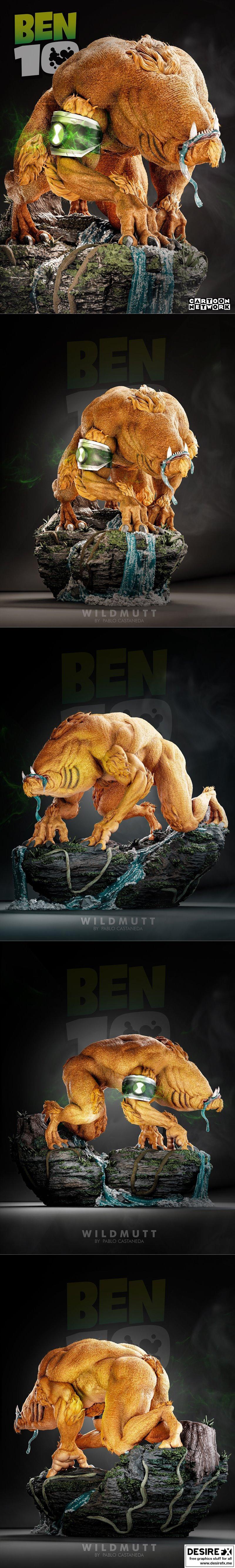 Free STL file BEN 10 - Alien UpGRADE FREE 👽・Template to download and 3D  print・Cults