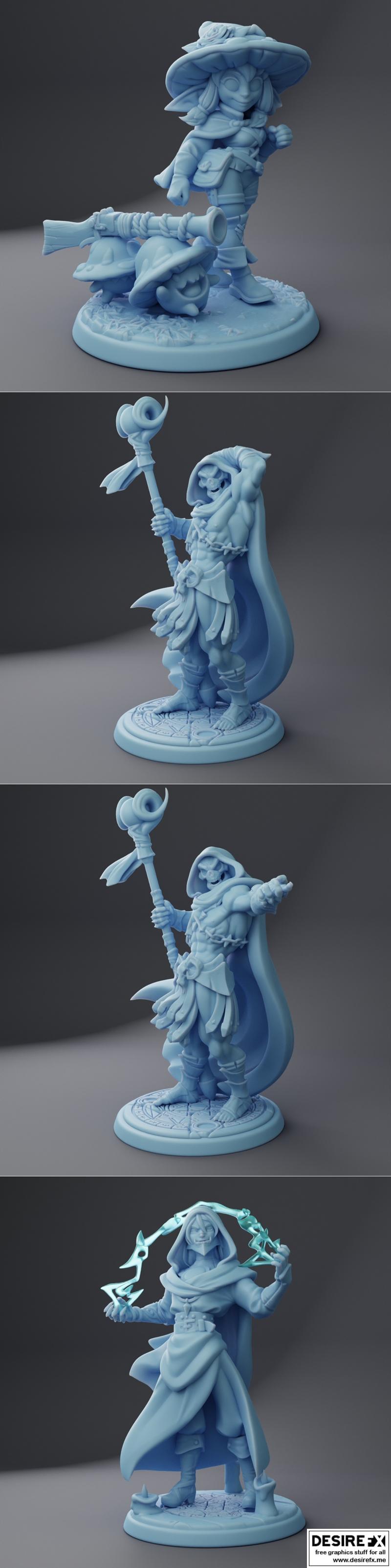 Desire FX 3d models | Twin Goddess Miniatures November 2023 – 3D Print ...