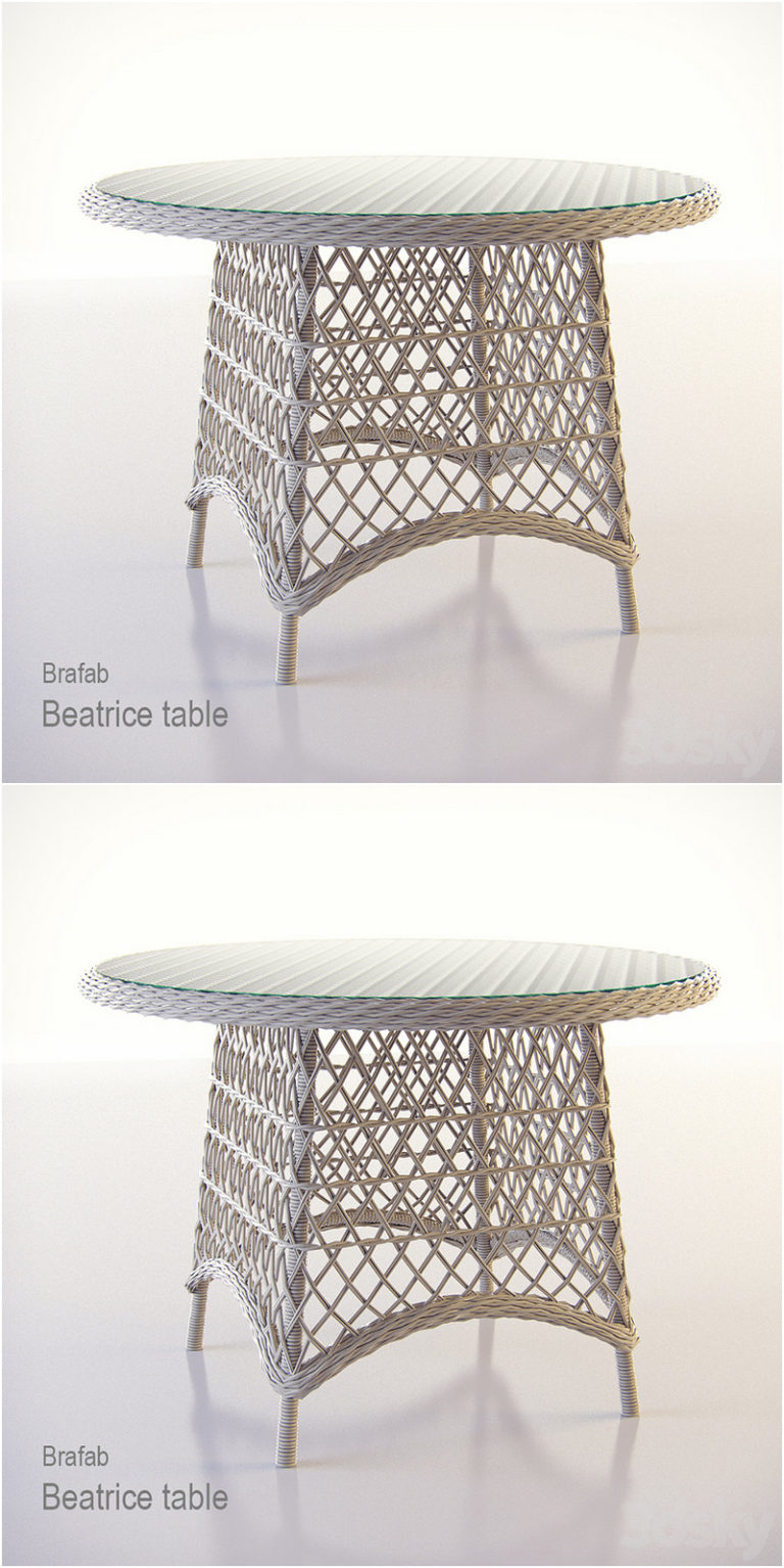 Desire FX 3d models | Beatrice table Brafab – 3D Model