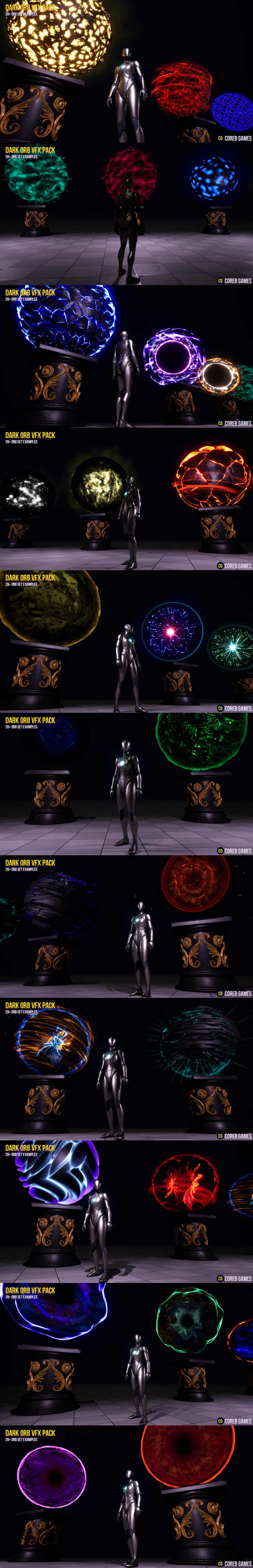 Desire FX 3d Models | Dark Orb VFX Pack