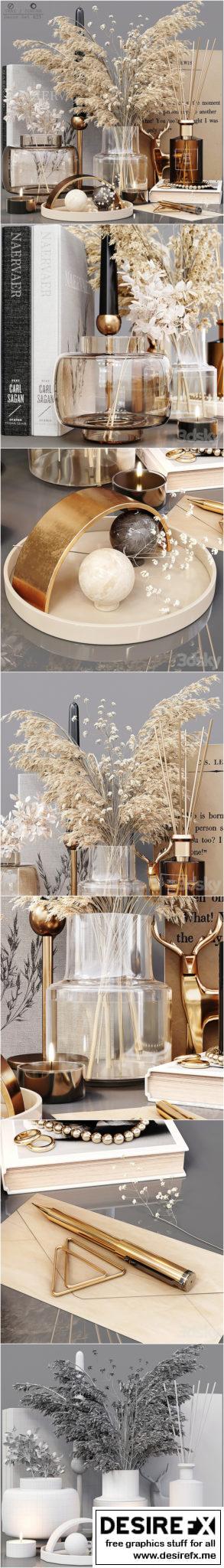 Desire FX 3d models | Decor Set 025 – 3D Model