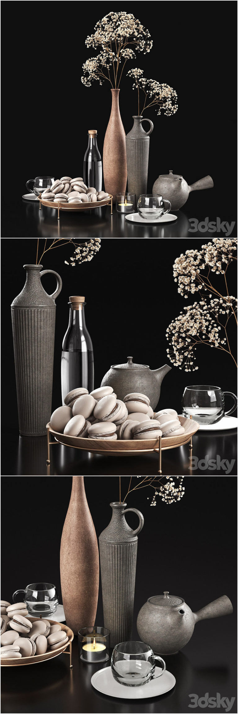 Desire FX 3d models | Decorative set 047 – 3D Model
