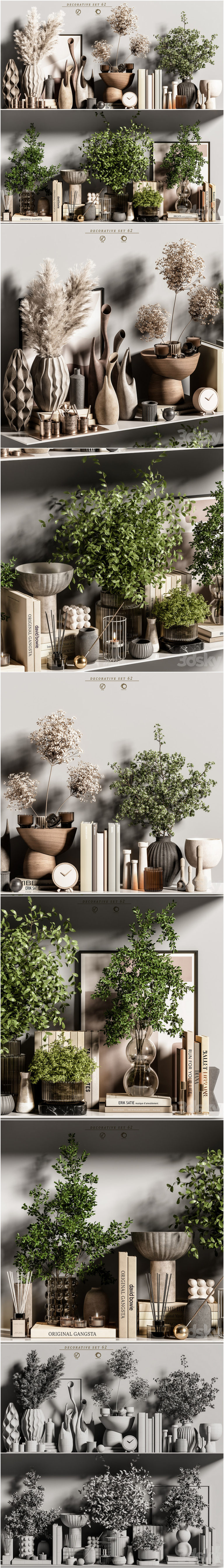 Desire FX 3d models | Decorative set 62 – 3D Model