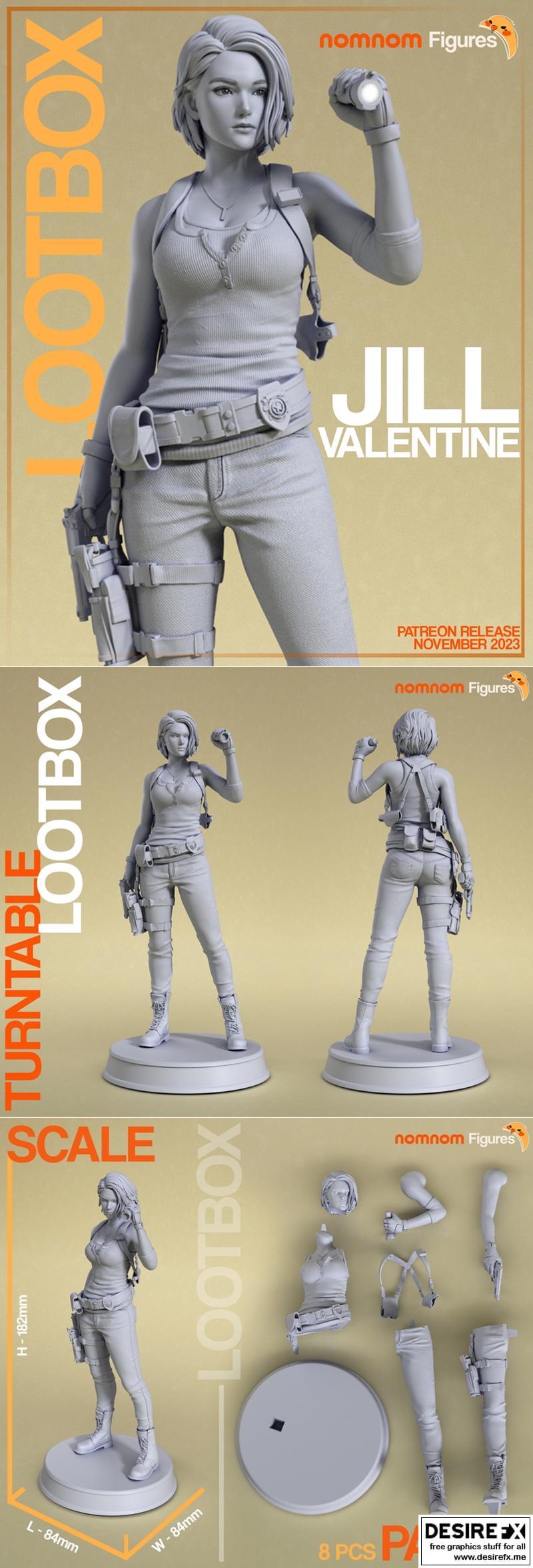 GADGETSWRAP PS4CS7730 - Printed Jill Valentine resident evil 5