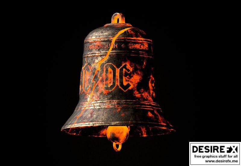 Desire FX 3d models | AC DC Hells Bells Legends of Rock 3D print model