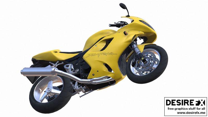 Desire FX 3d models | Daytona Triumph 955i Low-poly 3D model