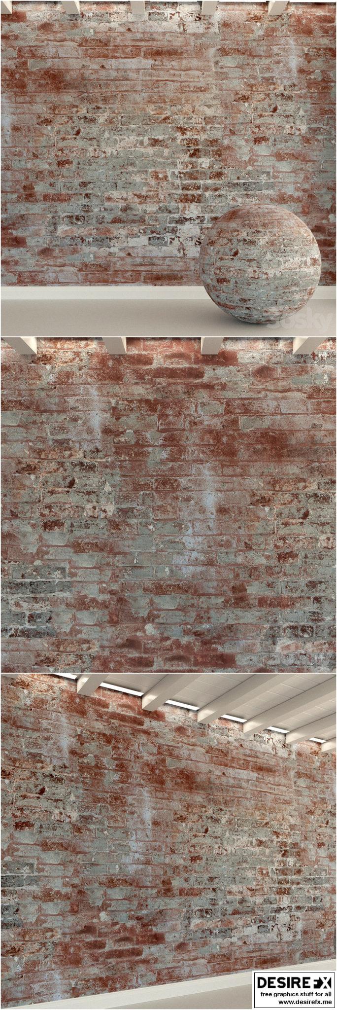 Desire FX 3d models | Brick wall. Old brick. 100 – 3D Model