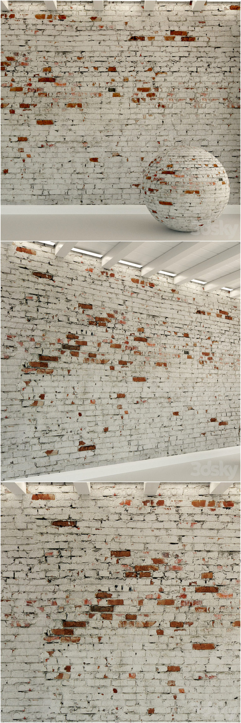Desire FX 3d models | Brick wall. Old brick. 130 – 3D Model