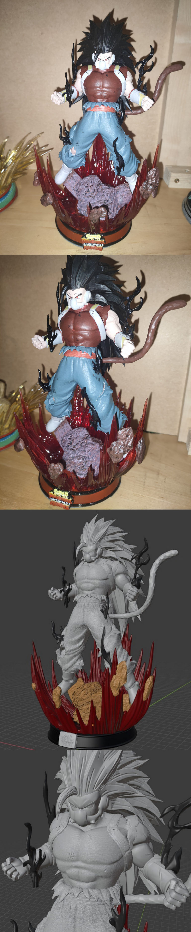 Desire FX 3d Models | Cumber The Evil Saiyan – 3D Print Model