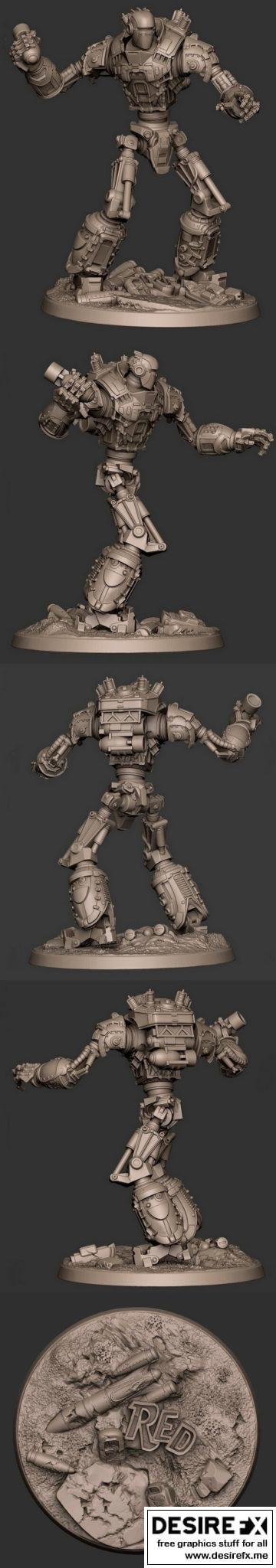 Desire FX 3d models | Liberty Prime from Fallout – 3D Print Model