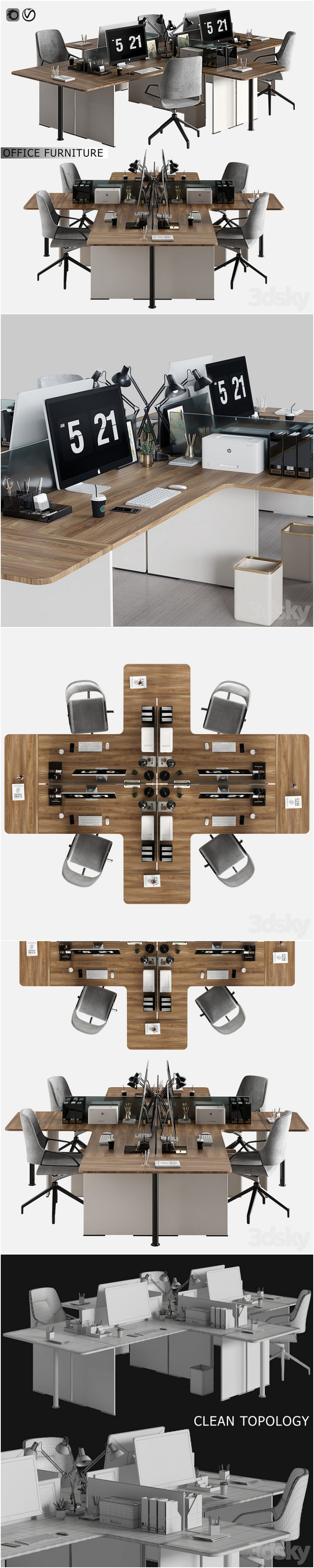 Desire FX 3d models | Office furniture 07 – 3D Model