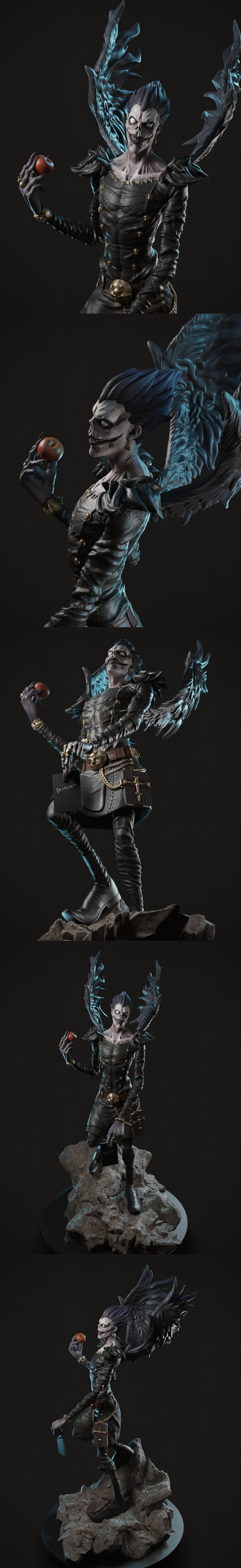 Desire FX 3d models | Realistic Ryuk – Death Note – 3D Print Model