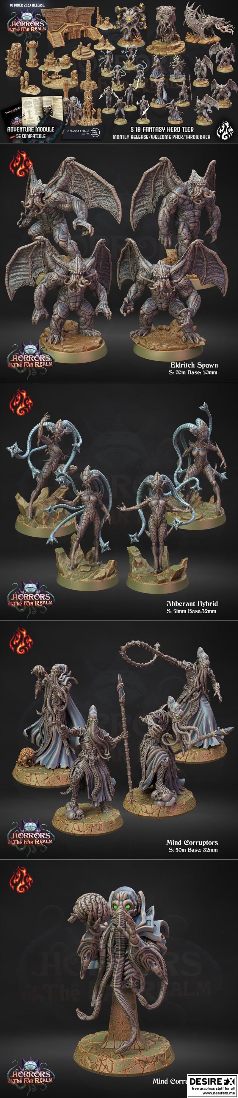 3D Printable Death Coven by Crippled God Foundry