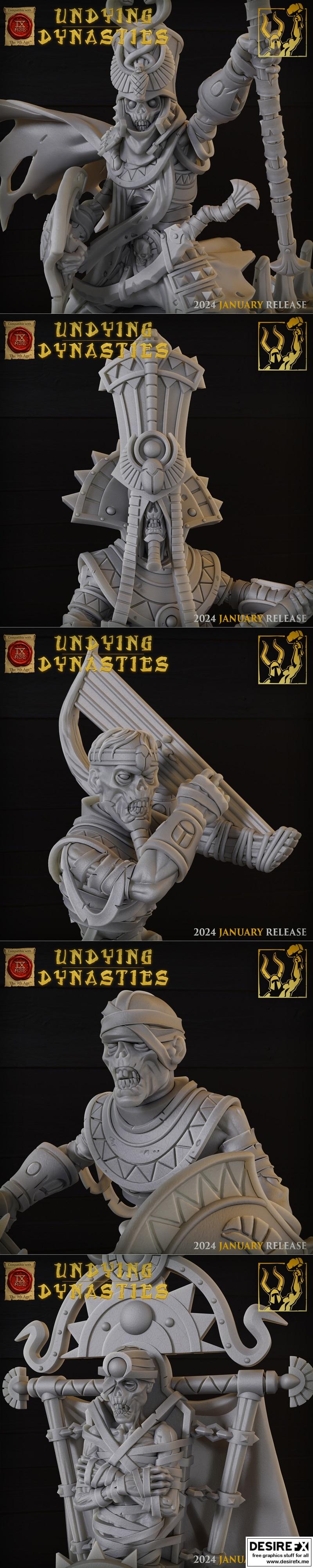 Desire FX 3d models | Titan-Forge Miniatures – Undying Dynasties vol1 ...