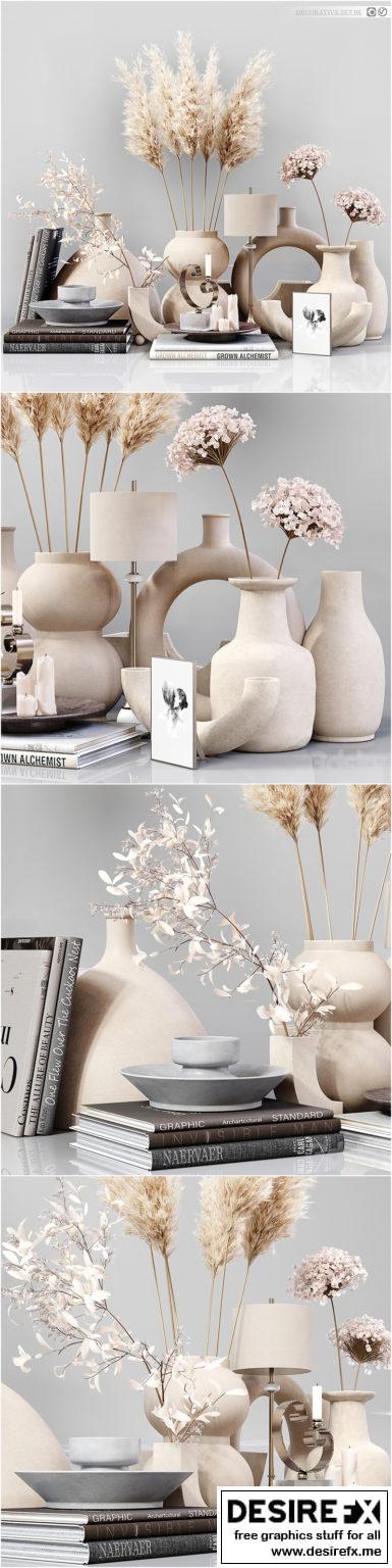 Desire FX 3d models | Decorative Set 08 – 3D Model