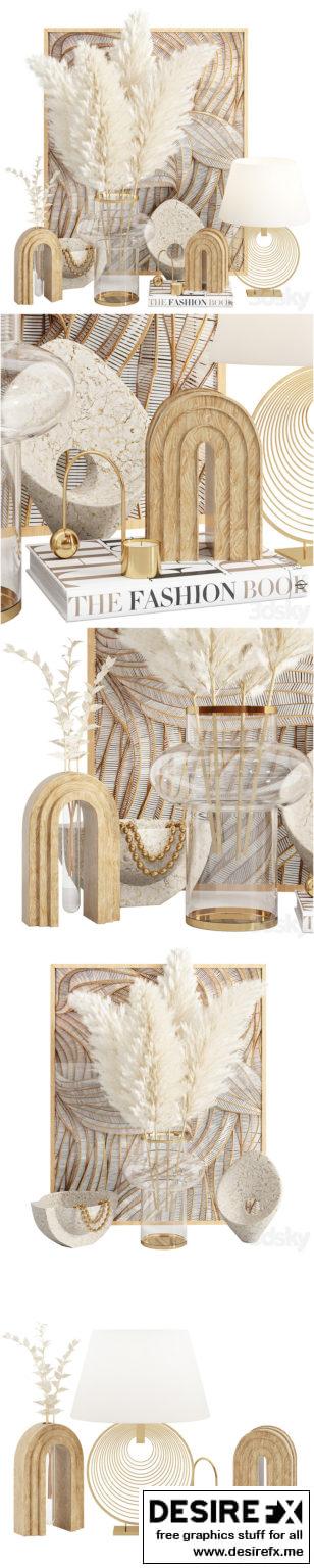 Desire FX 3d models | Decorative Set 10_002 – 3D Model