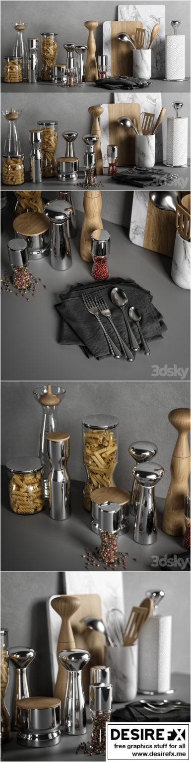 Desire FX 3d models | Kitchen decor set 04 – 3D Model