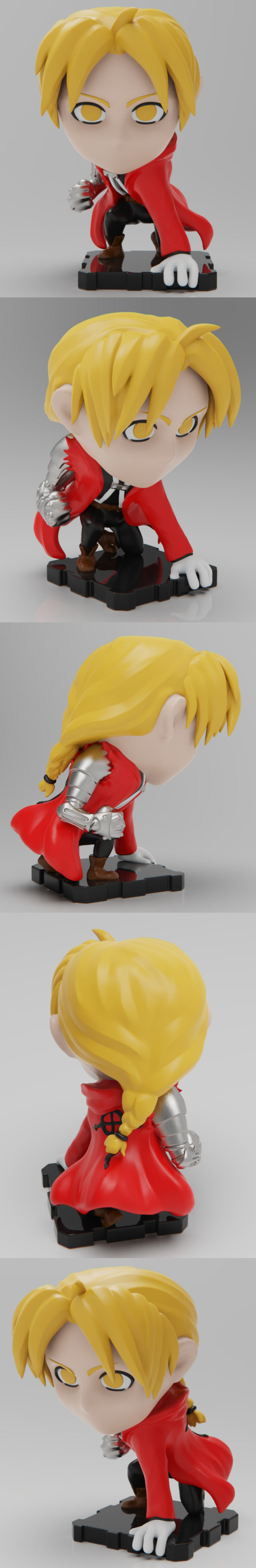 Edward Vector Model Desire FX 3d models | PlaKit – FullMetal Alchemist Edward – 3D Print Model