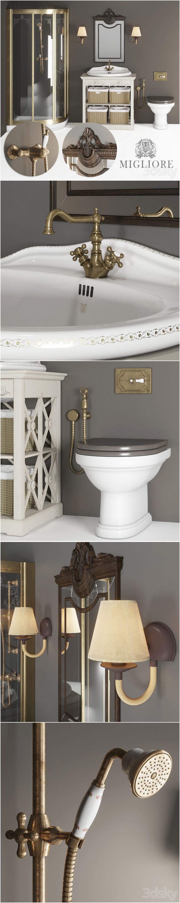 Desire FX 3d models | Set bathroom 4 – 3D Model