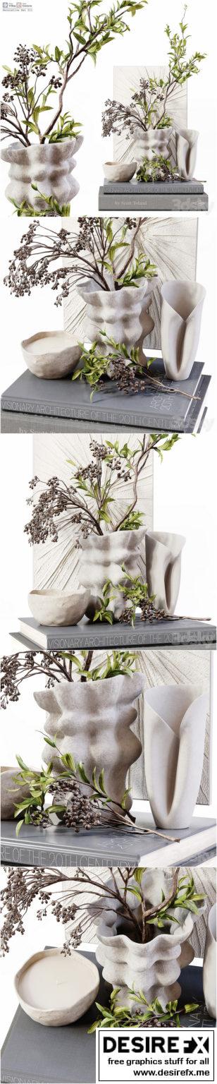 Desire FX 3d models | Decorative Set 211 – 3D Model