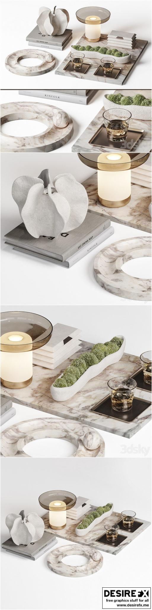 Desire FX 3d models | Decorative set 1 Cornerdesign – 3D Model