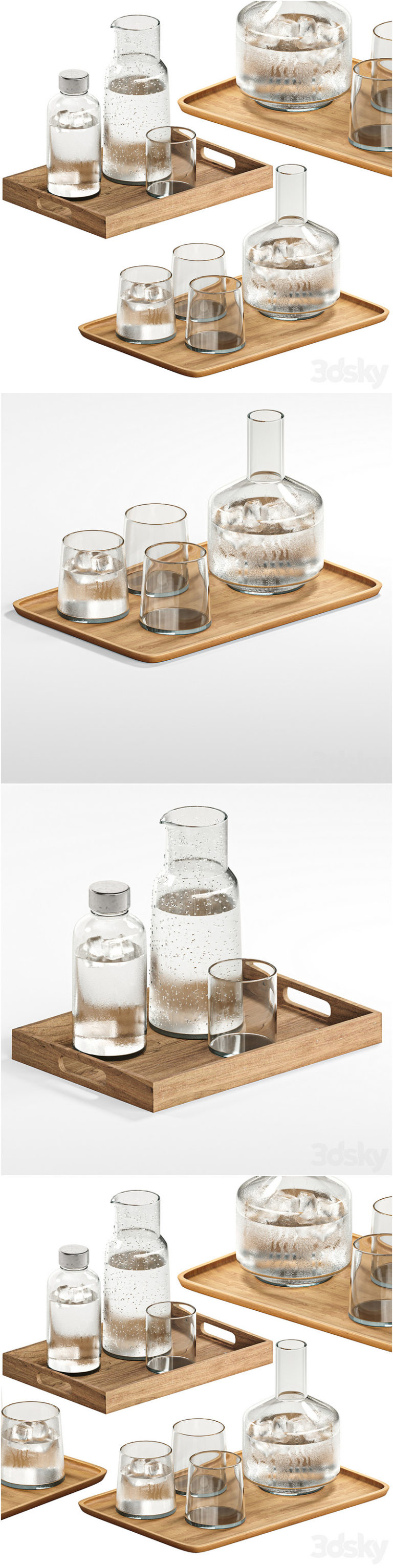 Desire FX 3d models | Dishes tableware set 01 – 3D Model