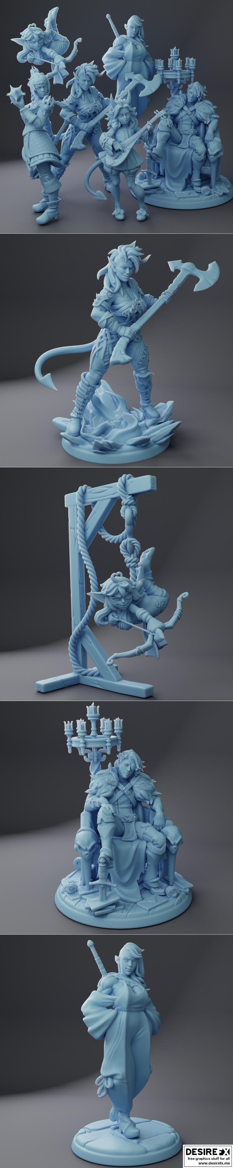 Desire FX 3d models | Twin Goddess Miniatures February 2024 – 3D Print ...