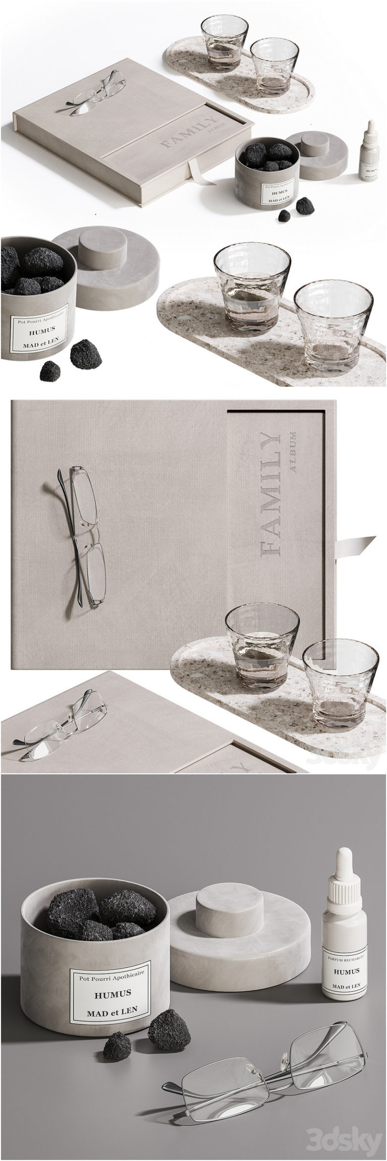 Desire FX 3d models | Decorative set NG5 – 3D Model