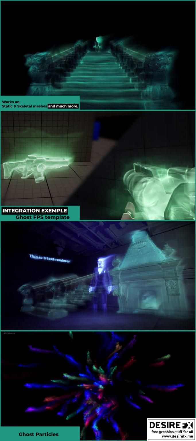 Ghost Materialisation Desire FX 3d models | Ghost Effect & Material