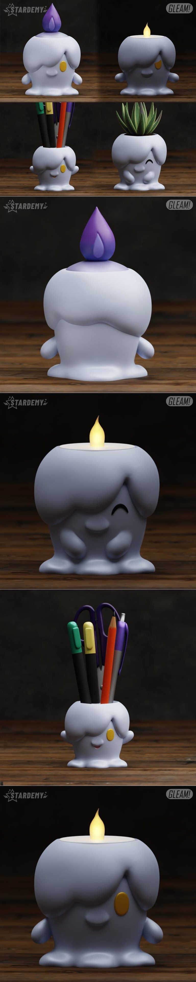 Desire FX 3d models | Litwick Gleam – 3D Print Model STL