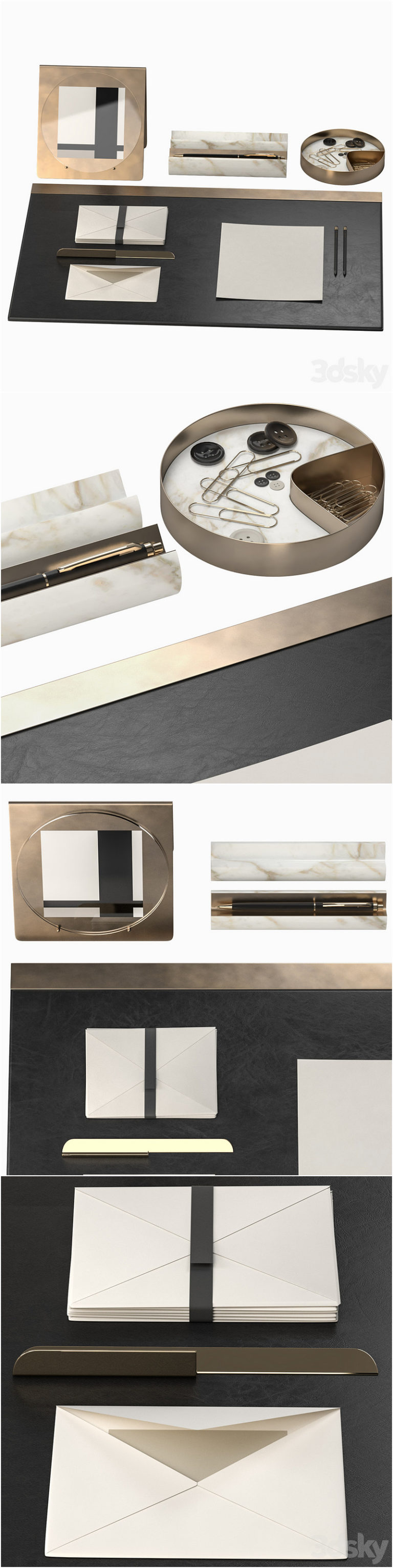Desire FX 3d models | Decorative set for the desktop – 3D Model