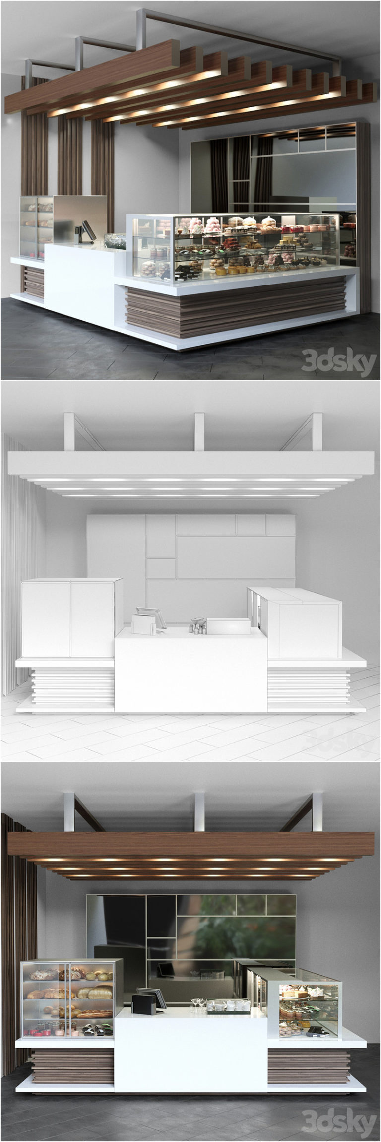 Desire FX 3d models | Design project of a coffee point with a ...