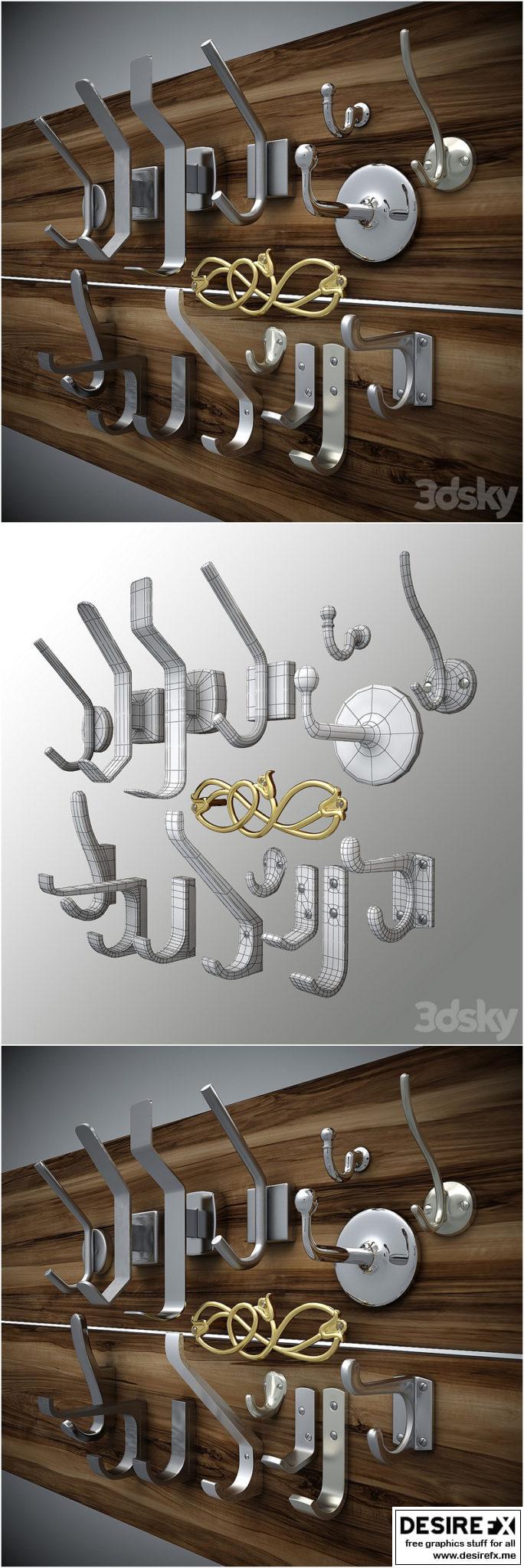 Desire FX 3d models | Hooks. Different 14sht – 3D Model