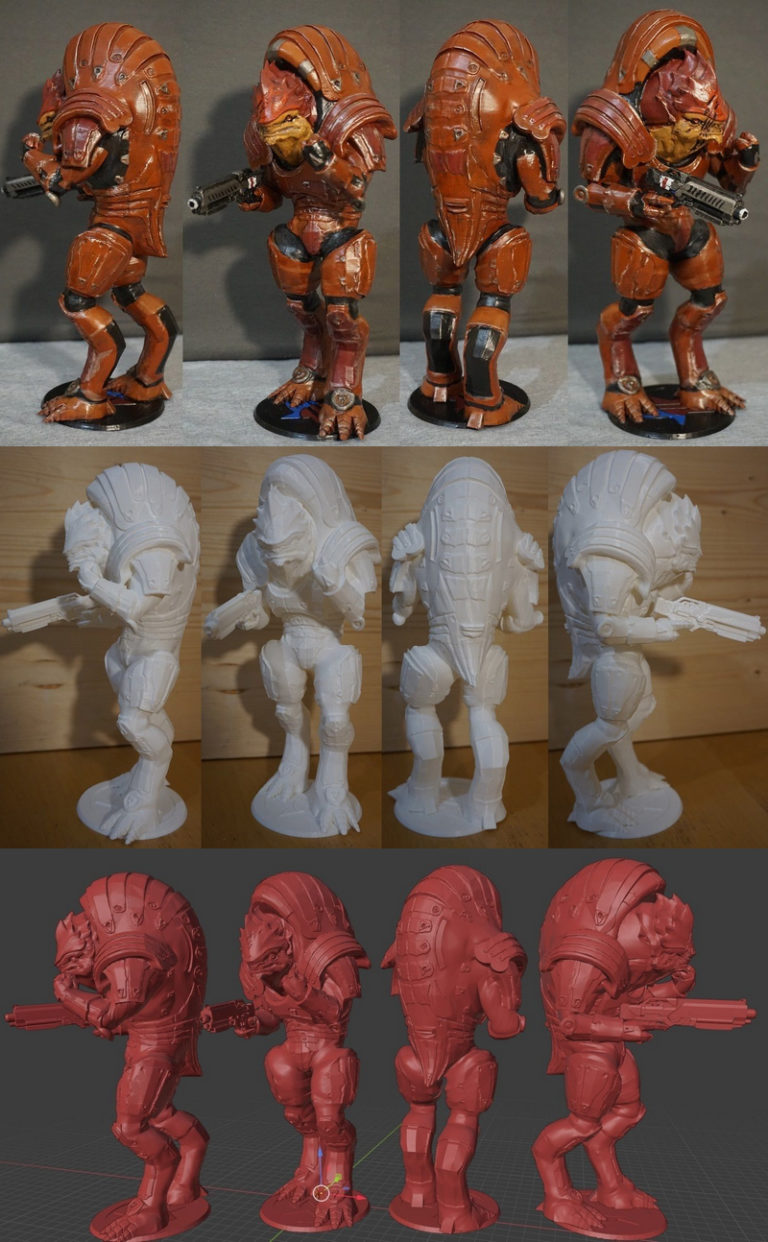 Desire FX 3d Models Mass Effect Urdnot Wrex Statue 3D Print Model   Mass Effect Urdnot Wrex Statue 3D Print Model 768x1242 