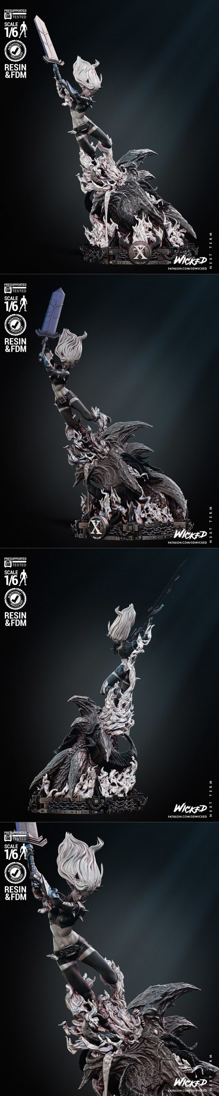 Desire FX 3d models | WICKED – Magic Sculpture – 3D Print Model STL