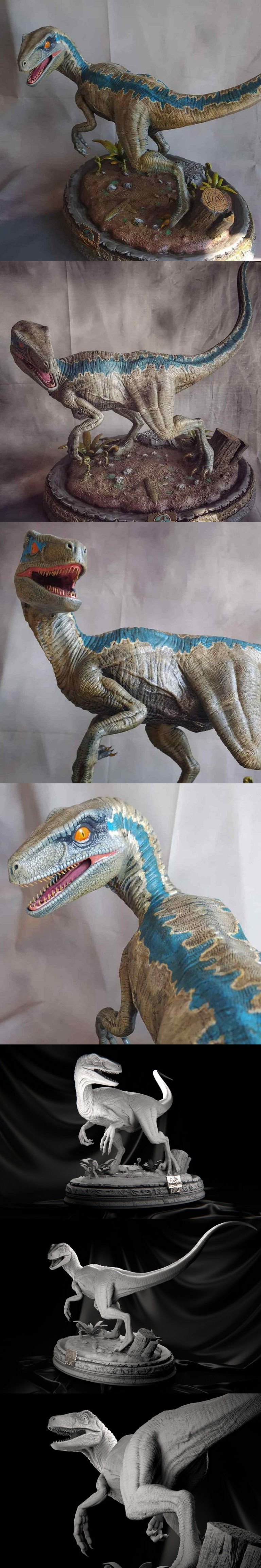 Desire FX 3d models | Blue Raptor – Jurassic World – 3D Print Model