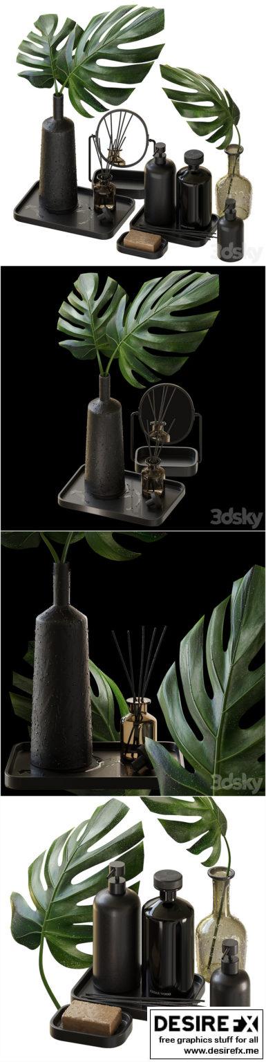 Desire FX 3d models | Decorative set ZARA HOME 01 – 3D Model
